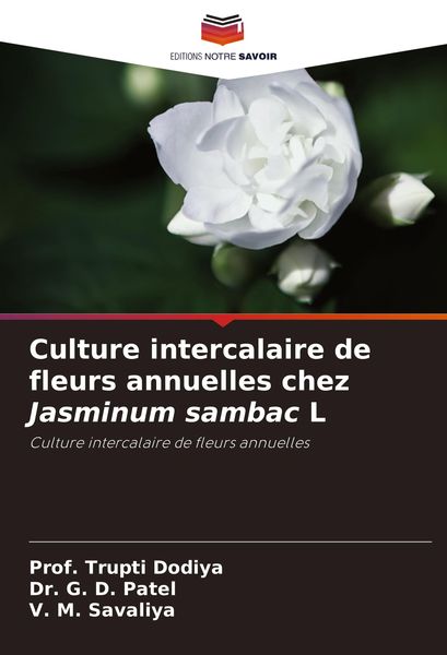Produktbild: Culture intercalaire de fleurs annuelles chez Jasminum sambac L