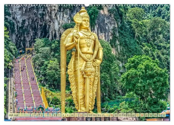 Produktbild: Reise durch Asien - Malaysia (hochwertiger Premium Wandkalender 2026 DIN A2 quer), Kunstdruck in Hochglanz