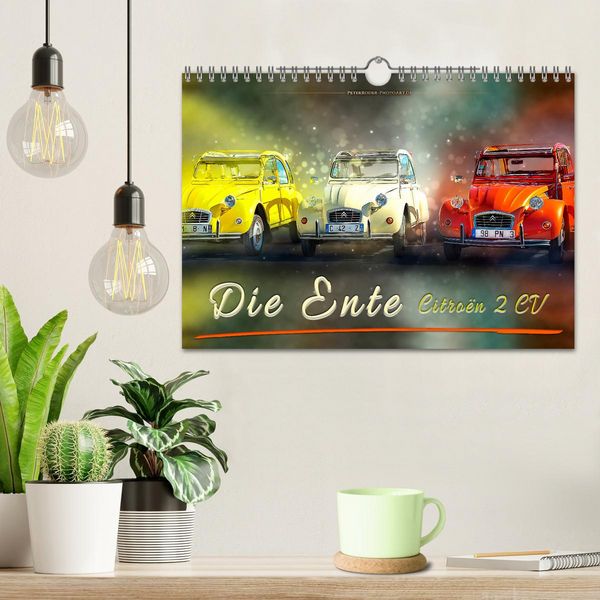 Produktbild: Die Ente - Citro&euml;n 2CV (Wandkalender 2026 DIN A4 quer), CALVENDO Monatskalender