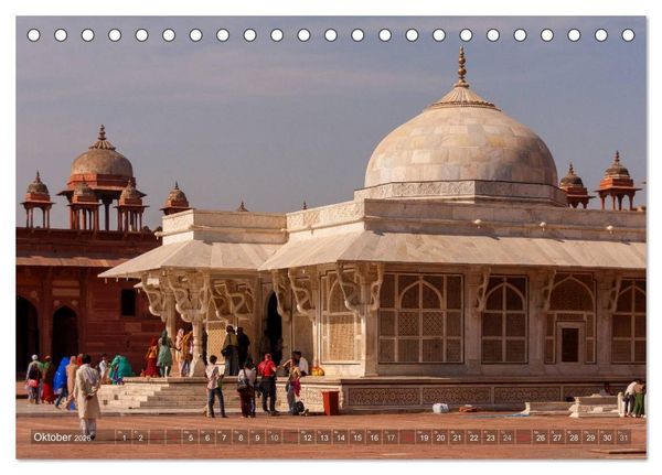 Produktbild: Zauberhaftes Indien (Tischkalender 2026 DIN A5 quer), CALVENDO Monatskalender