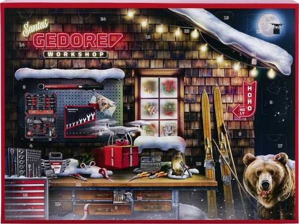 Produktbild: Gedore Adventskalender 2025 Werkzeug Adventskalender Altersklasse Unabh&auml;ngig