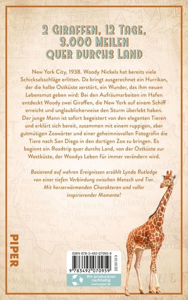 Produktbild: Sonnenaufgang mit Giraffen