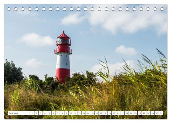 Produktbild: Schleswig-Holstein (Tischkalender 2026 DIN A5 quer), CALVENDO Monatskalender