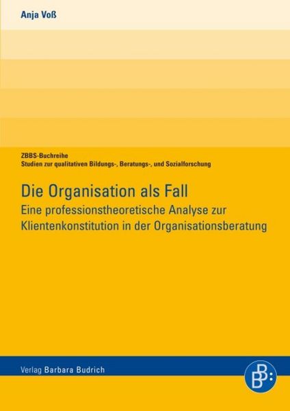 Produktbild: Die Organisation als Fall