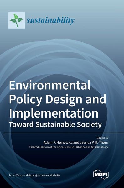 Produktbild: Environmental Policy Design and Implementation