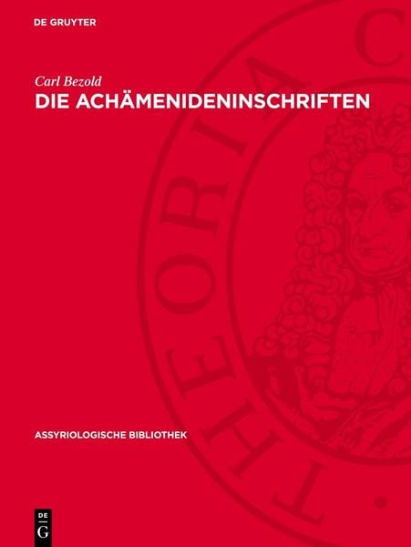 Produktbild: Die Ach&auml;menideninschriften