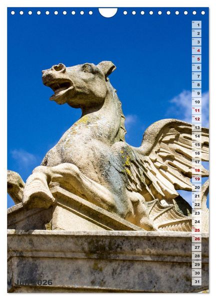Produktbild: Schweriner Schloss - Impressionen aus Mecklenburg-Vorpommern (Wandkalender 2026 DIN A4 hoch), CALVENDO Monatskalender