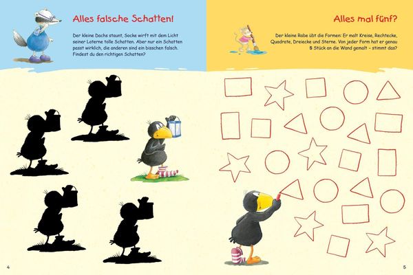 Produktbild: Der kleine Rabe Socke: Fehler finden mit dem kleinen Raben Socke