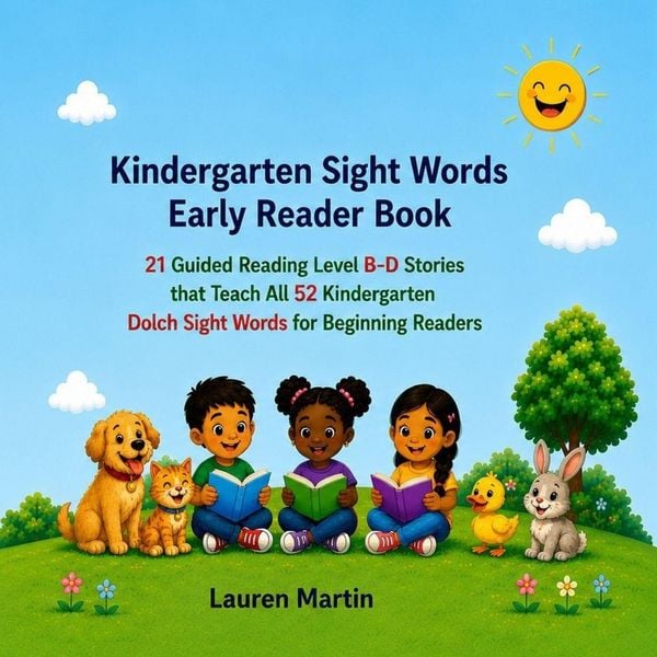 Produktbild: Kindergarten Sight Words Early Reader Book