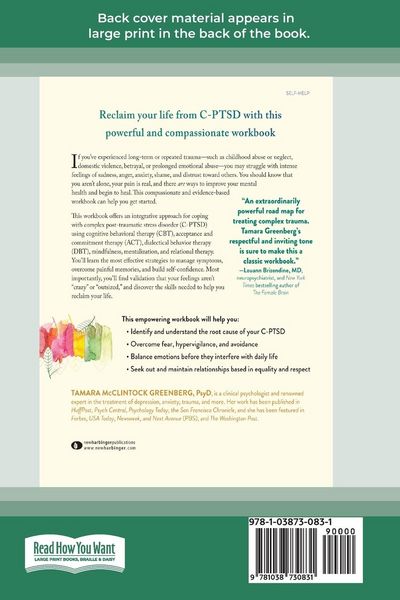 Produktbild: The Complex PTSD Coping Skills Workbook
