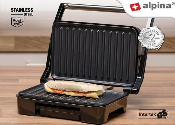 Produktbild: ALPINA Panini-Maker, 230V, 750W
