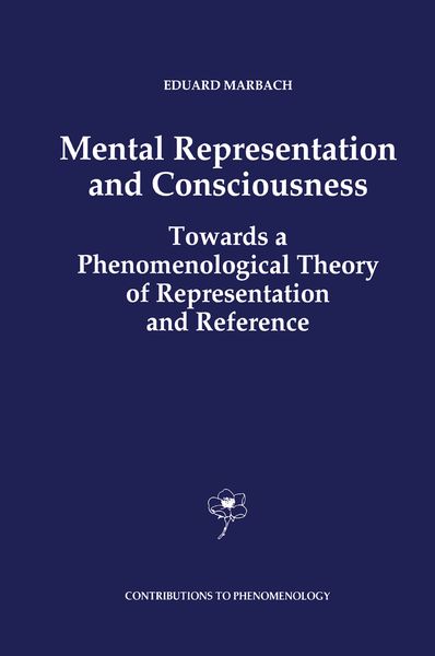 Produktbild: Mental Representation and Consciousness