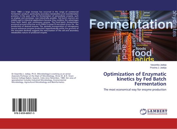Produktbild: Optimization of Enzymatic kinetics by Fed Batch Fermentation