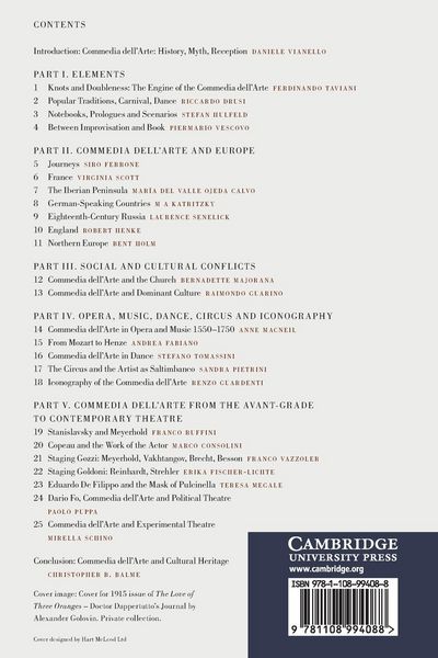 Produktbild: Commedia dell'Arte in Context