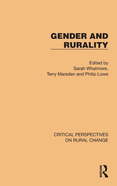 Produktbild: Gender and Rurality