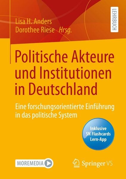 Produktbild: Politische Akteure und Institutionen in Deutschland