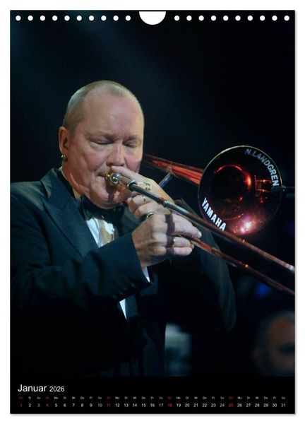 Produktbild: Jazz Momente - Kalender 2026 - (Wandkalender 2026 DIN A4 hoch), CALVENDO Monatskalender