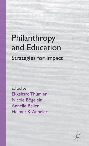 Produktbild: Philanthropy and Education