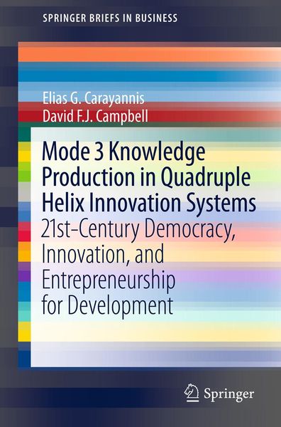 Produktbild: Mode 3 Knowledge Production in Quadruple Helix Innovation Systems