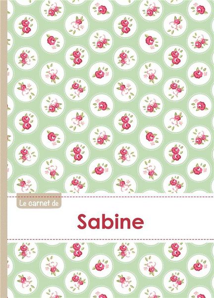 Produktbild: Carnet sabine lignes,96p,a5