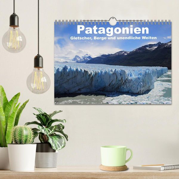 Produktbild: Patagonien, Gletscher, Berge und unendliche Weiten (Wandkalender 2026 DIN A4 quer), CALVENDO Monatskalender