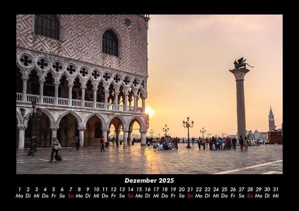 Produktbild: Venedig 2025 Fotokalender DIN A3