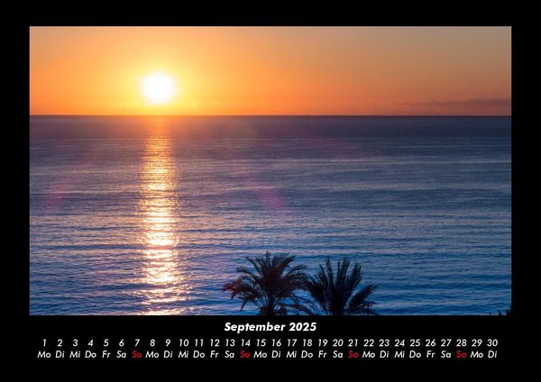 Produktbild: Sonnenunterg&auml;nge 2025 Fotokalender DIN A3