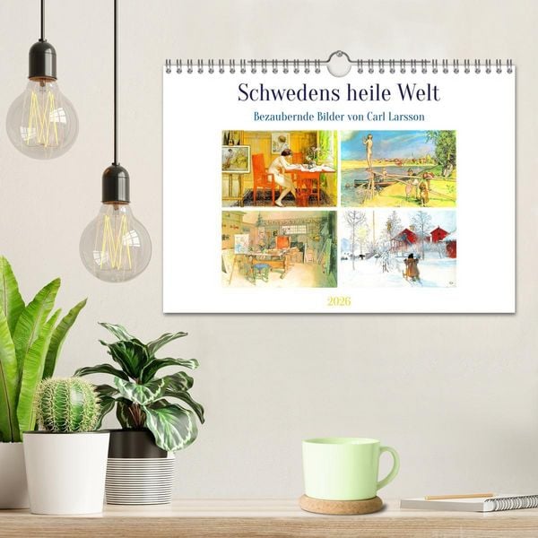 Produktbild: Schwedens heile Welt (Wandkalender 2026 DIN A4 quer), CALVENDO Monatskalender