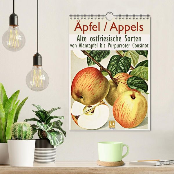 Produktbild: &Auml;pfel/Appels. Alte ostfriesische Sorten (Wandkalender 2026 DIN A4 hoch), CALVENDO Monatskalender