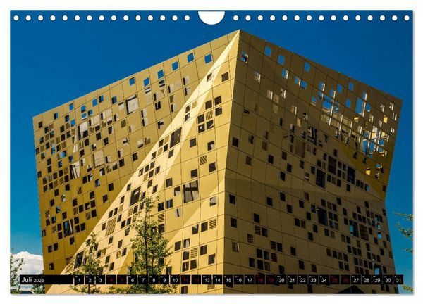 Produktbild: Architektur - Ansichten, Blickwinkel, Perspektiven (Wandkalender 2026 DIN A4 quer), CALVENDO Monatskalender