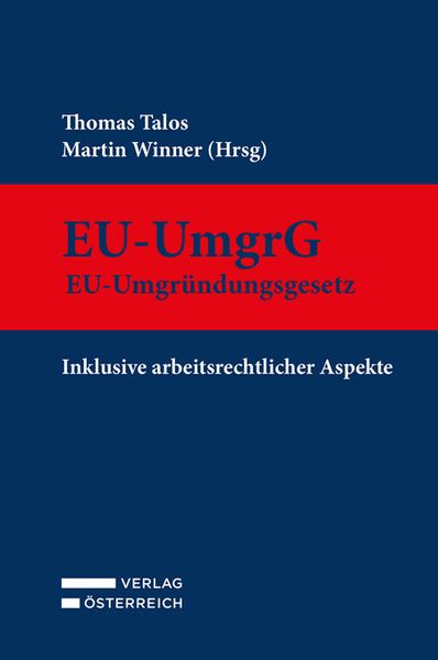 Produktbild: EU-UmgrG - EU-Umgr&uuml;ndungsgesetz