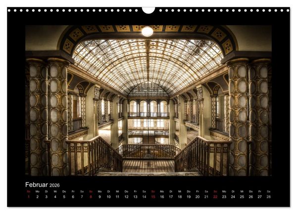 Produktbild: Lost Places - verlassene Orte vergangener Glanz (Wandkalender 2026 DIN A3 quer), CALVENDO Monatskalender