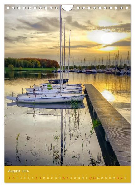 Produktbild: Cospudener See (Wandkalender 2026 DIN A4 hoch), CALVENDO Monatskalender