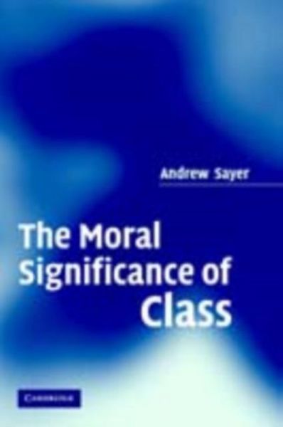 Produktbild: Moral Significance of Class