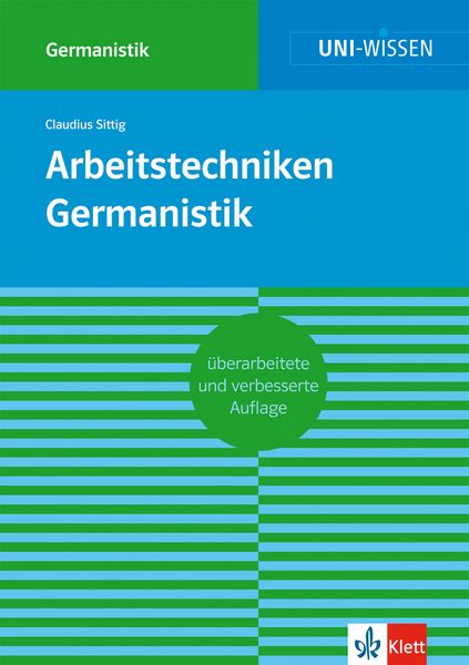 Produktbild: Arbeitstechniken Germanistik