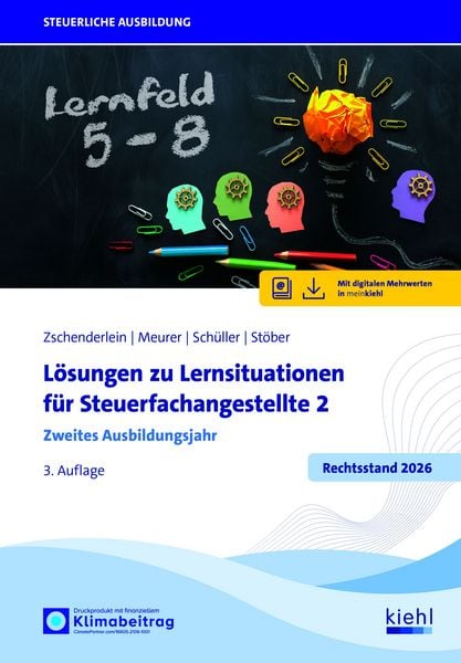 Produktbild: L&ouml;sungen zu Lernsituationen f&uuml;r Steuerfachangestellte 2