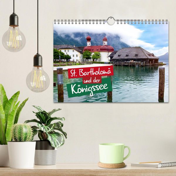 Produktbild: St. Bartholom&auml; und der K&ouml;nigssee (Wandkalender 2026 DIN A4 quer), CALVENDO Monatskalender