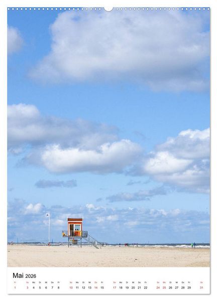 Produktbild: Dein Langeoog - Der besondere Blick (Wandkalender 2026 DIN A2 hoch), CALVENDO Monatskalender