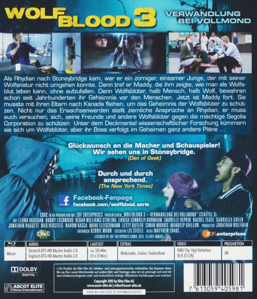 Produktbild: Wolfblood - Verwandlung bei Vollmond - Staffel 3 [2 BRs]