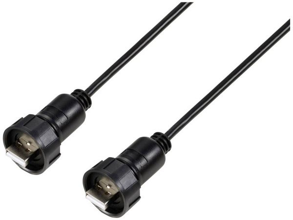 Produktbild: TRU COMPONENTS USB 2,0 Adapter inkl. 1m Kabel TC-12770408 Inhalt: 1St.