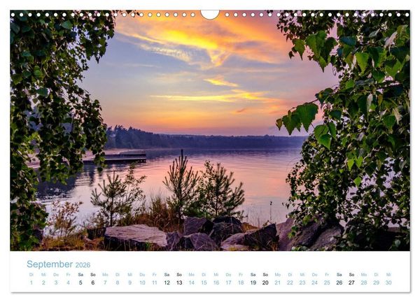 Produktbild: Schwedens Seen (Wandkalender 2026 DIN A3 quer), CALVENDO Monatskalender