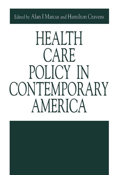 Produktbild: Health Care Policy in Contemporary America