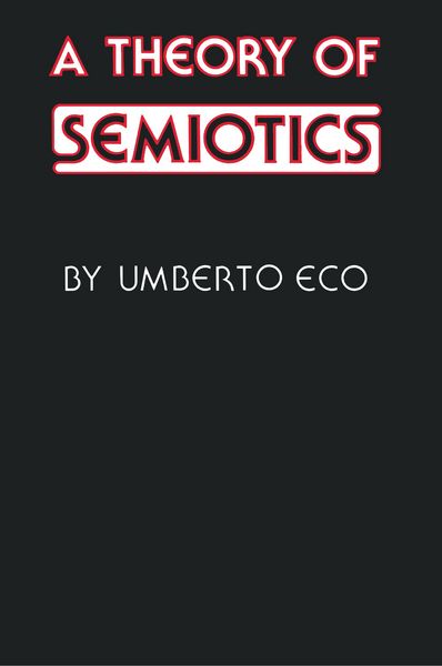 Produktbild: A Theory of Semiotics