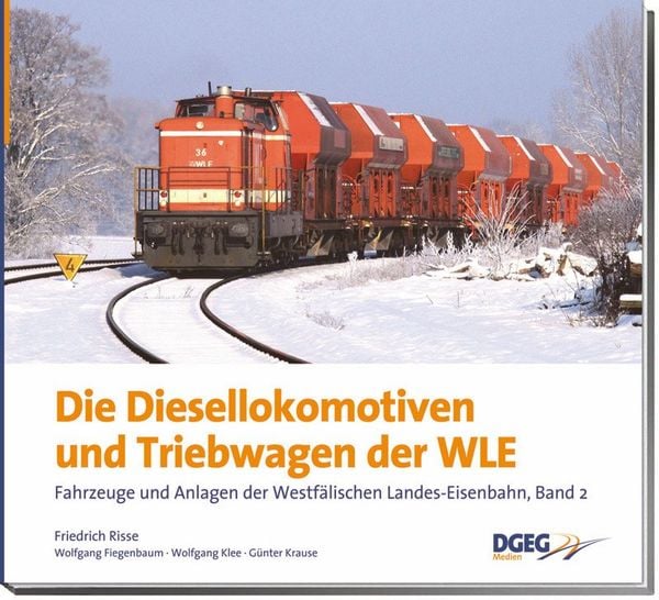 Produktbild: Die Diesellokomotiven und Triebwagen der WLE