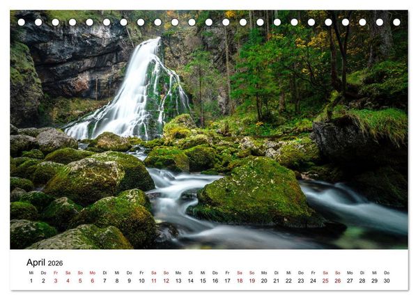Produktbild: Magische Landschaften - Faszination Natur (Tischkalender 2026 DIN A5 quer), CALVENDO Monatskalender
