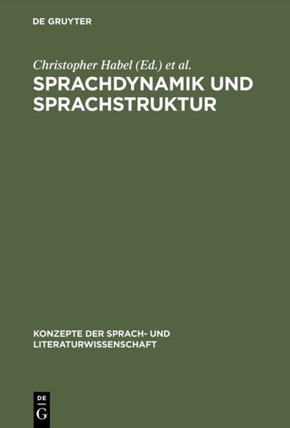 Produktbild: Sprachdynamik und Sprachstruktur