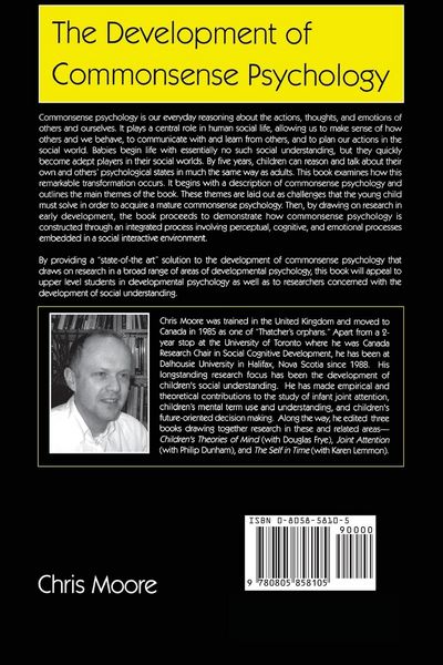 Produktbild: The Development of Commonsense Psychology