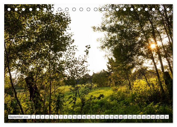 Produktbild: Osterholz-Scharmbeck, Natur-Impressionen aus dem Teufelsmoor (Tischkalender 2026 DIN A5 quer), CALVENDO Monatskalender