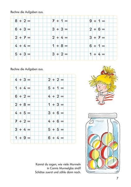 Produktbild: Conni Gelbe Reihe (Besch&auml;ftigungsbuch): Conni Erstes Rechnen