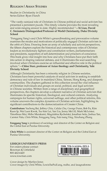 Produktbild: Christian Social Activism and Rule of Law in Chinese Societies